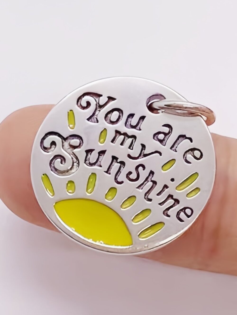 James Avery Enamel "You Are My Sunshine" Charm